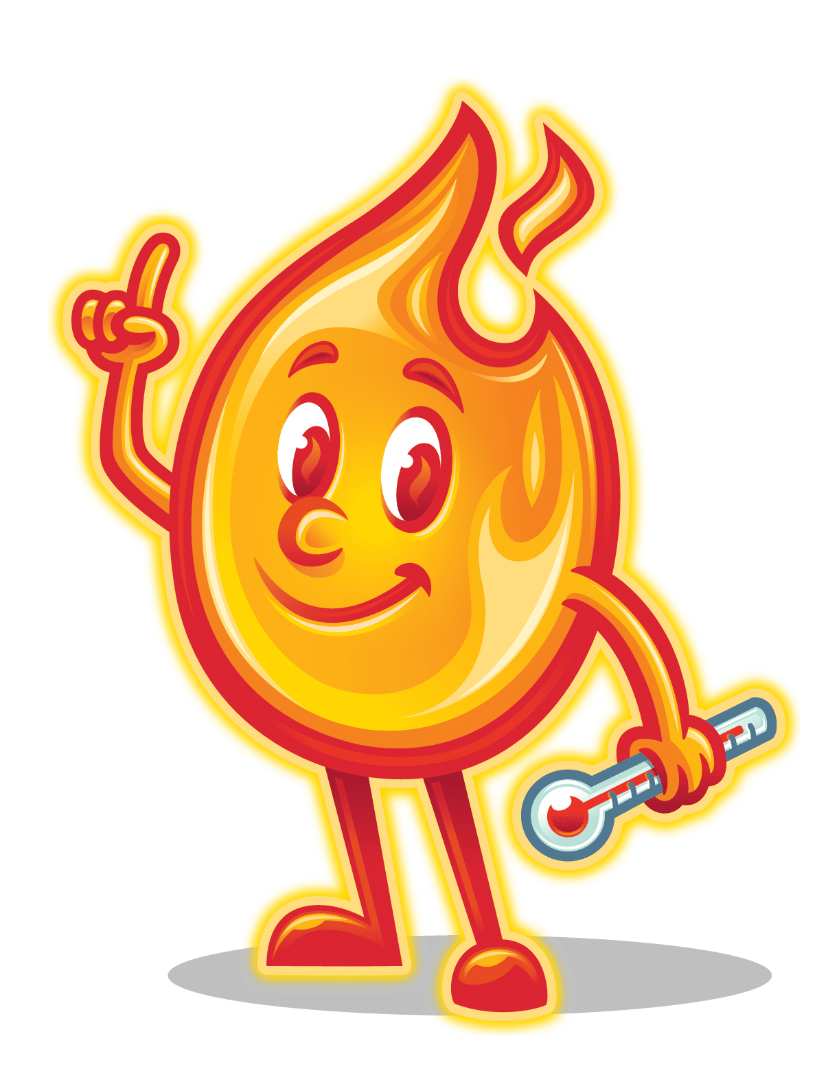 Warm Welcome mascot