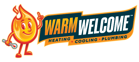 Warm Welcome Heating Cooling Plumbing Logo